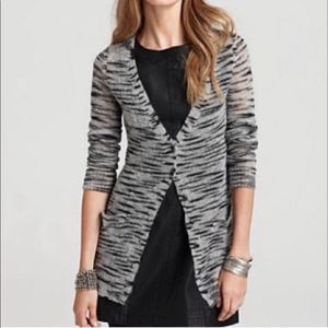 Free People Beach Mohair Tiger Stripe Cardigan S